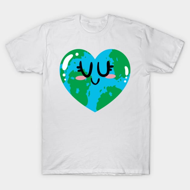 I love Earth T-Shirt by adrianserghie